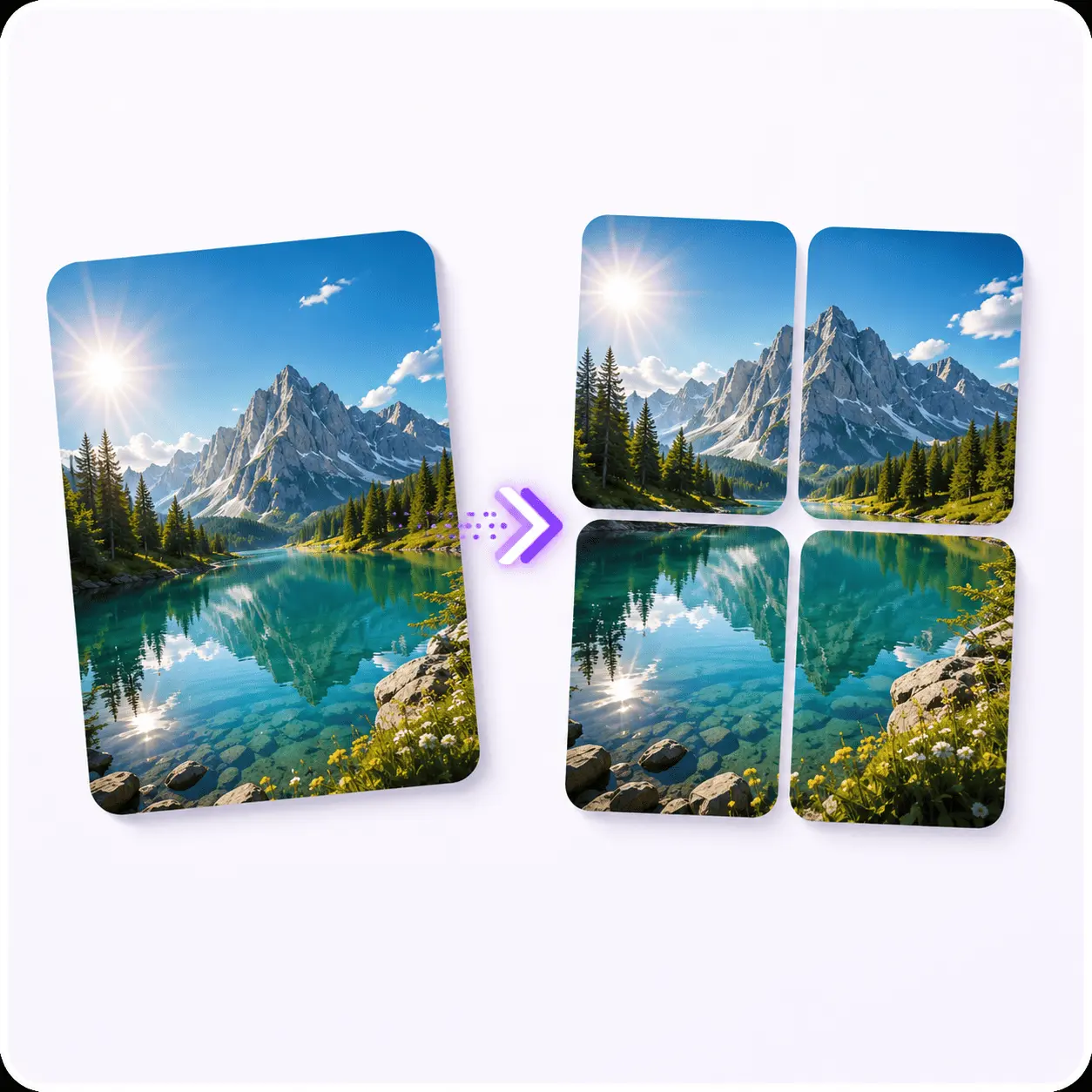 Piknova Image Splitter preview