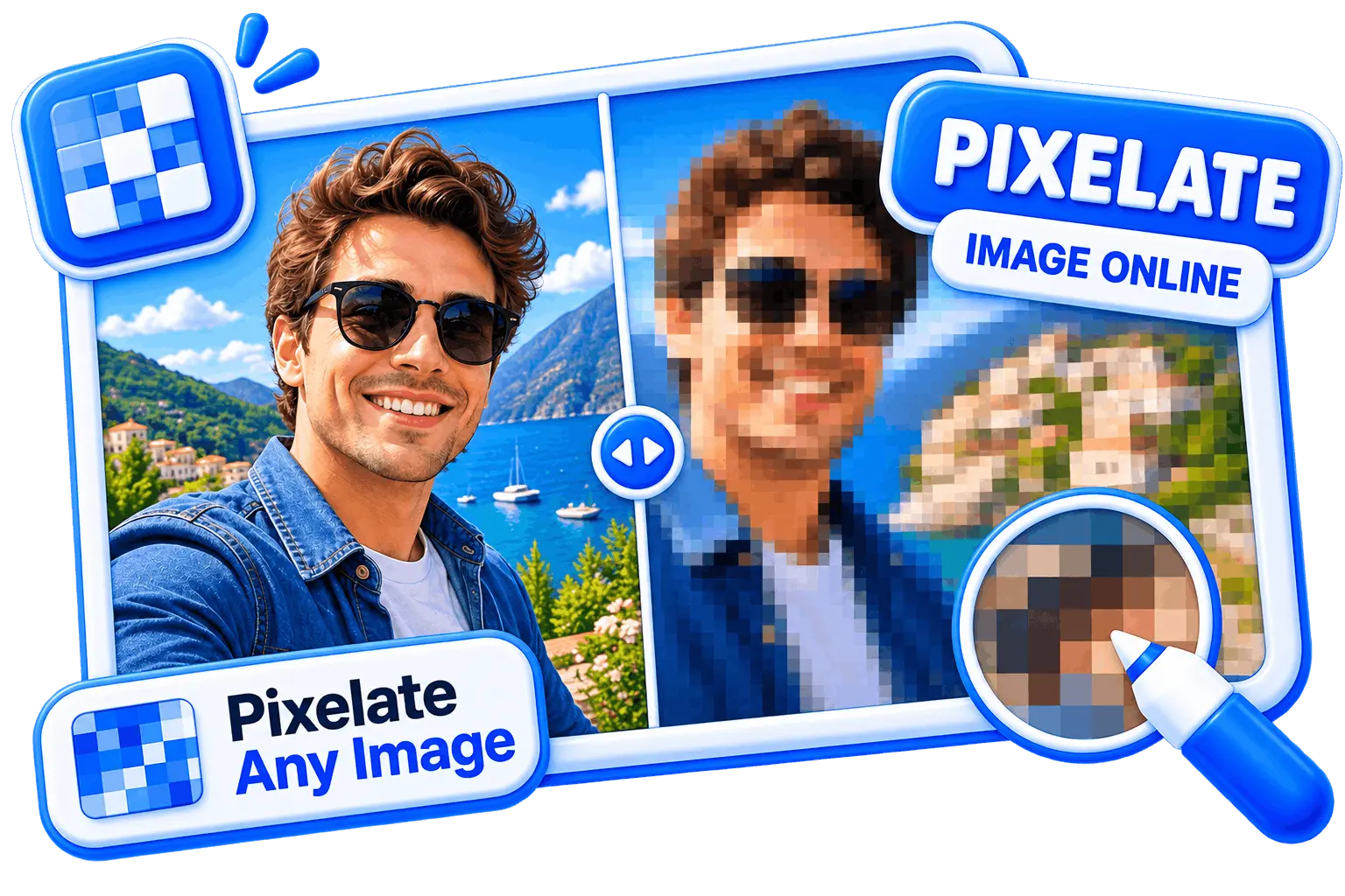 Piknova Pixelate Image preview