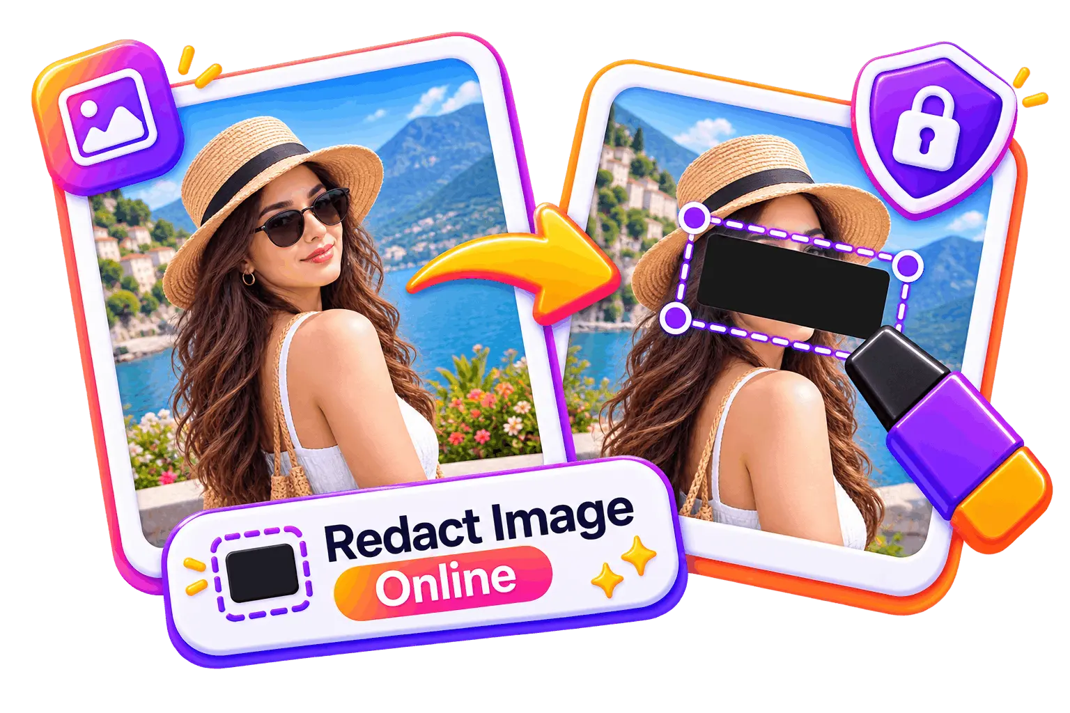 Piknova Redact Image preview