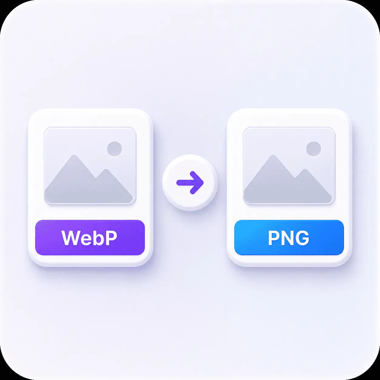 Piknova WebP to PNG converter preview