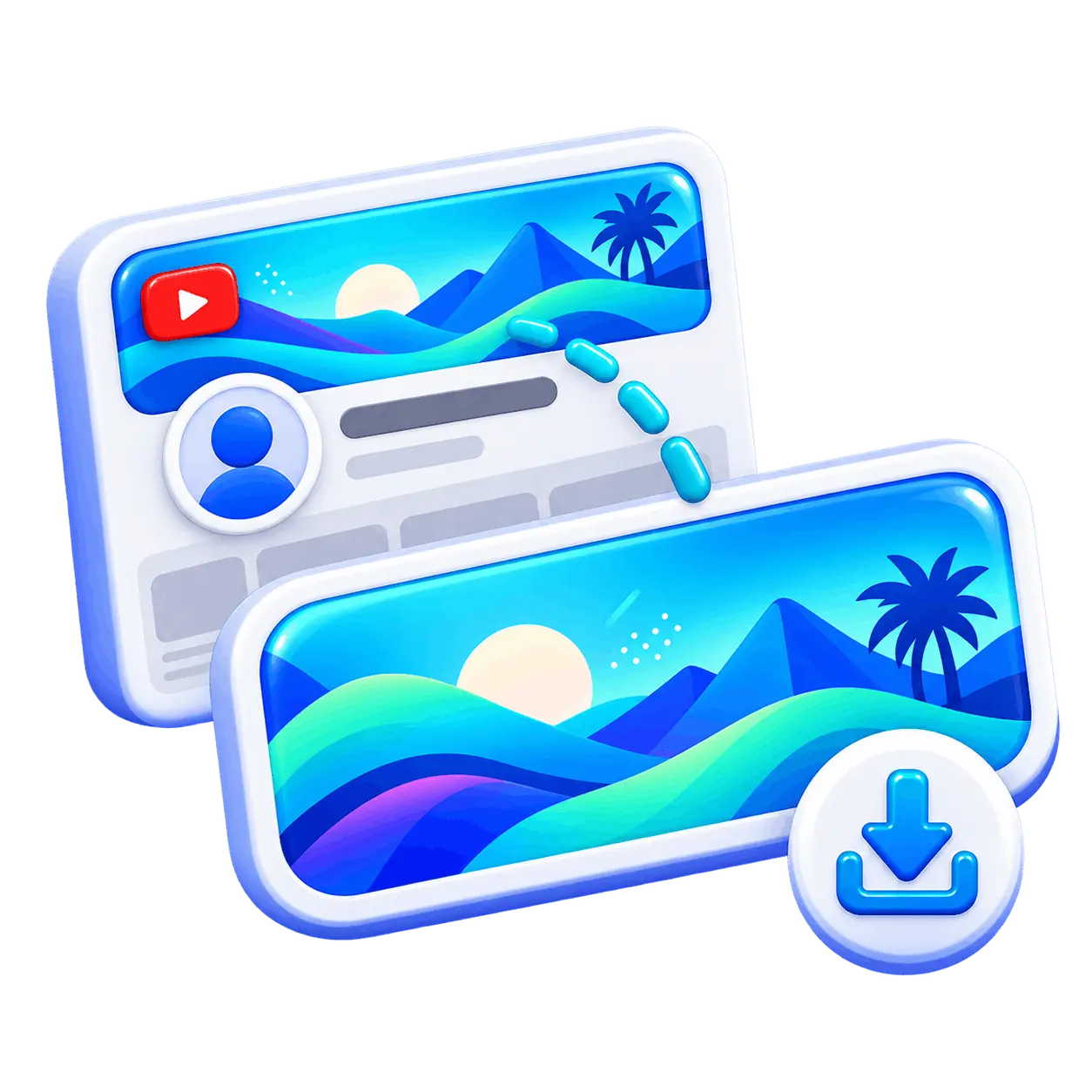 Piknova YouTube Banner Downloader preview